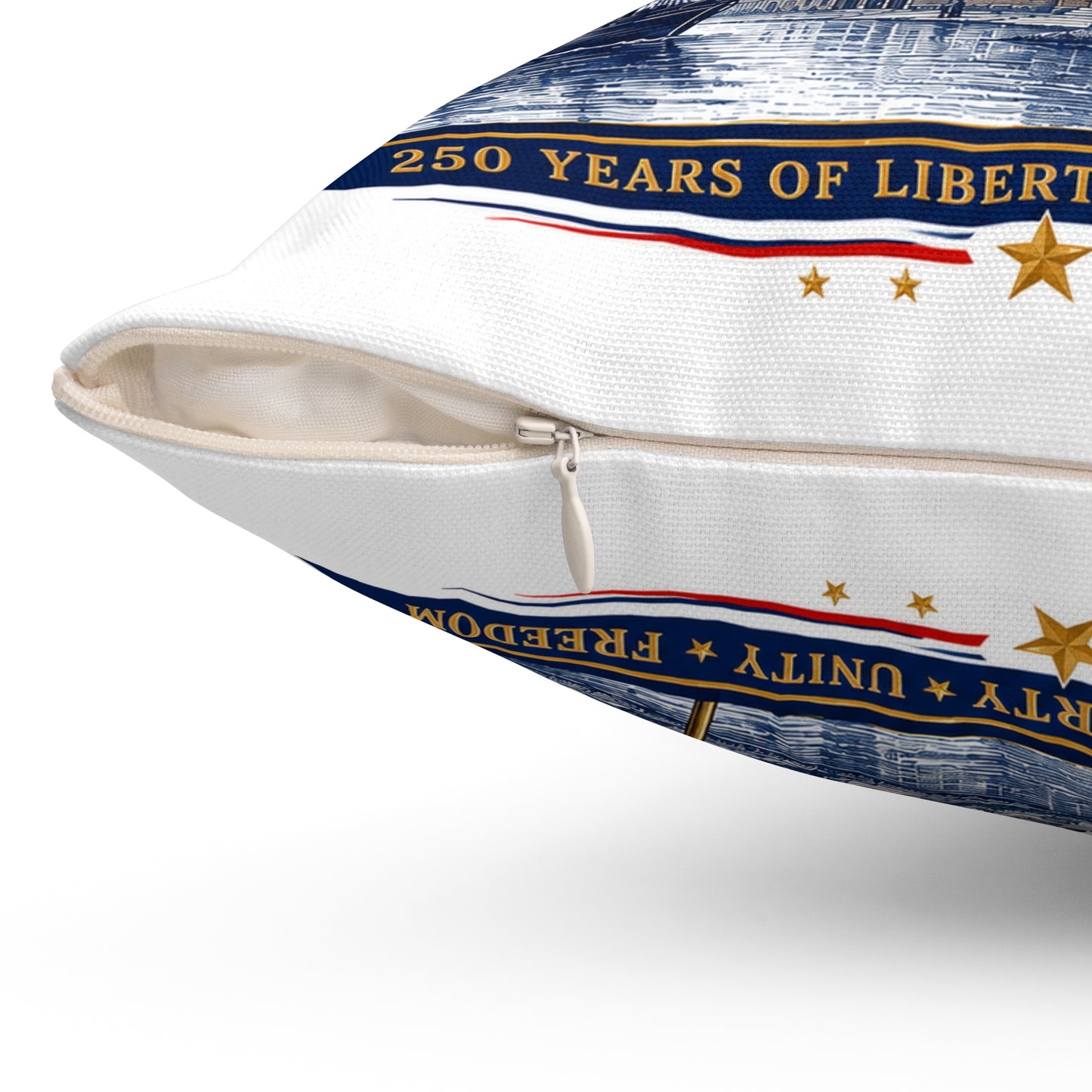4th of July 250th Anniversary Pillow — 1776–2026 Patriotic Throw Pillow